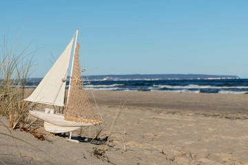 Obraz premium Urlaub am Meer Ostsee