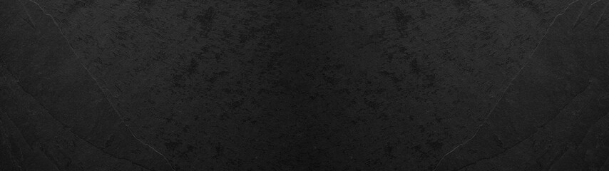 black stone concrete texture background anthracite chalkboard panorama banner long