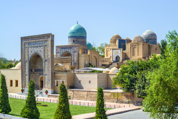 Shah-i-Zinda architectural ensemble, Samarkand, Uzbekistan