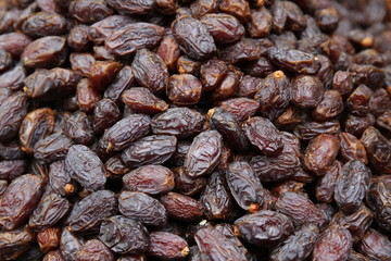  Organic dates close up Isolated. Dried fruit concept. Food background, pattern, banner