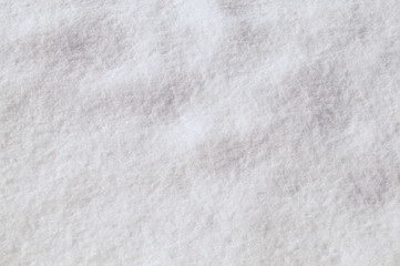 Fresh snow surface background