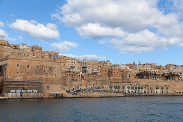 Panoramic view of Valletta, Malta