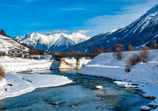 Zuoz/S-chanf, Graub&uuml;nden, Swiss
