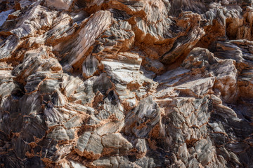 Jagged Texture of Glass Mountain
