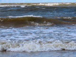 Baltic sea waves