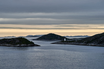 Norwegen Küste Seezeichen