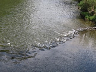 White water in Sauer