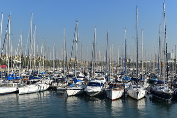 Fototapeta na wymiar A port Harbour