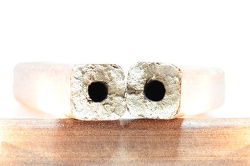 wood briquettes