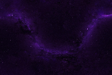 A beautiful blue galaxy of unusual shape. Elements of this image were furnished by NASA.