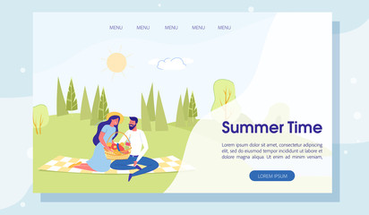 Summer Time Recreation Organization Landing Page