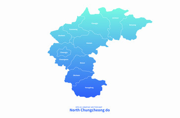 korea city map. daejeon, sejong map. chongcheong-do map. 