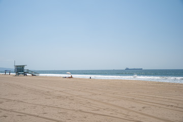 take coast watches on the ocean beach