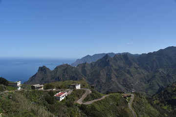 Fototapeta na wymiar Mountain village Tenerife