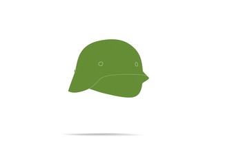 3d illustration of military helmet isolated on different backgrounds
