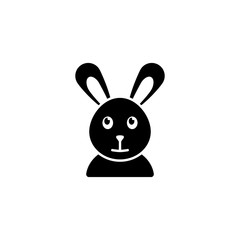 Rabbit, animal icon. Simple line, outline vector ecology icons for ui and ux, website or mobile application
