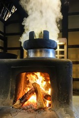 かまど炊き