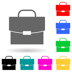 diplomat multi color style icon. Simple glyph, flat vector of finance icons for ui and ux, website or mobile application