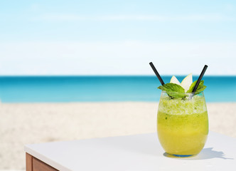 cocktail on the beach