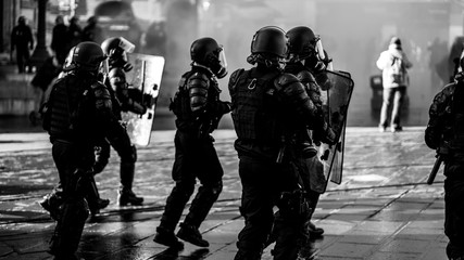 Manfiestation Gillet Jaune Montpellier 