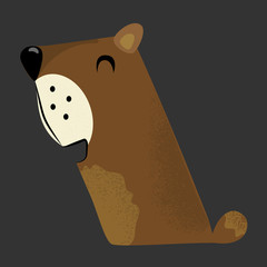 Sticker happy bear.