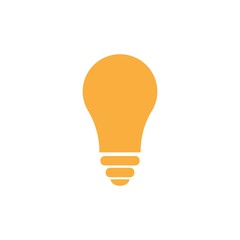 Bulb logo vector