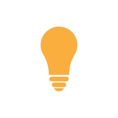 Bulb logo vector