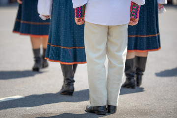 Fototapeta premium Slovakian Dancers