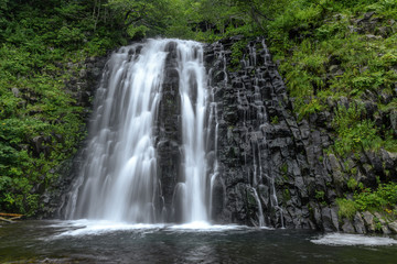 Fototapeta na wymiar kumagoe waterfall