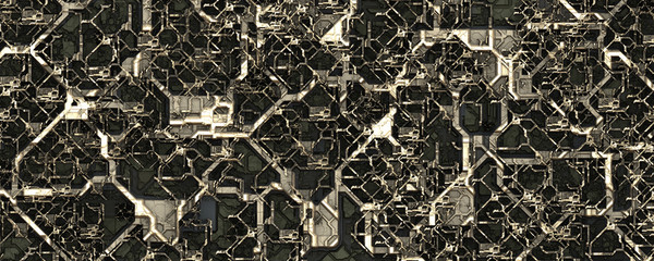 3d material steampunk circuit factory background