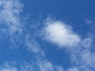 Obraz premium blue sky with clouds
