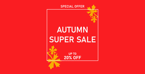 Sale Ads Banner Design. Sale promotional material vector illustration. Design for social media banner, poster, email, newsletter, ad, leaflet, placard, brochure, flyer, web sticker, ect.