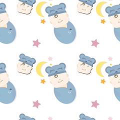 baby graphic pattern wallpaper object