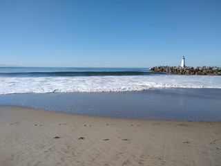 calm day on the beach