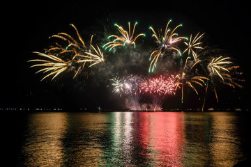 International fireworks festival in Manila, Philippines