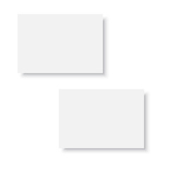 A4 Flyer Paper Mock-up Design. Vector