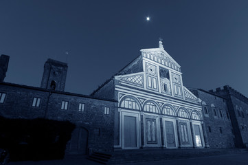 Church San Miniato al Monte in Florence, Tuscany, Italy