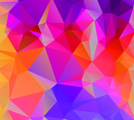 Abstract multicolor full Color rainbow background. Vector polygonal design illustrator