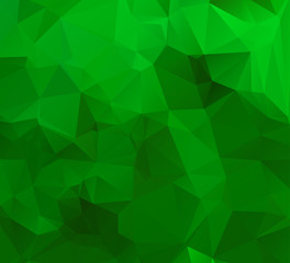Obraz na płótnie Canvas Abstract multicolor emerald green background. Vector polygonal design illustrator