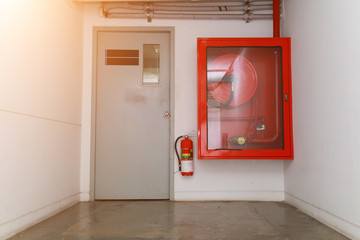 Fire extinguisher system.