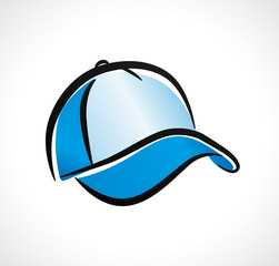 Vector cap design on white background