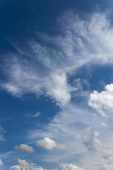 Obraz premium Blue Sky Background