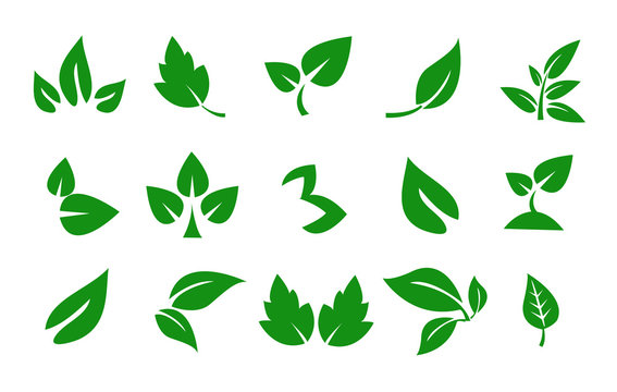 Vector set of environmental icons 