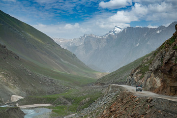 Landscape at Zoji La Pass, Jammu and Kashmir, India