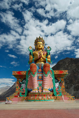 Maitreya Buddha, Nubra Valley, Ladakh, India