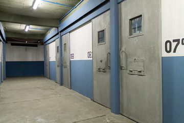 corridor with doors