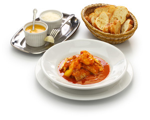 bouillabaisse, soupe de poisson, french marseille fish soup
