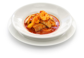 bouillabaisse, soupe de poisson, french marseille fish soup