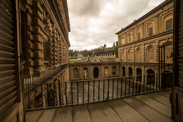 Italia, Toscana, Firenze, Palazzo Pitti.