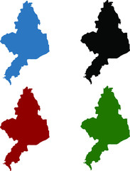 Kudus City Map, Central Java, Indonesia